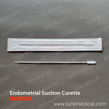 Gynecological Endometrial Suction Catheter Plastic